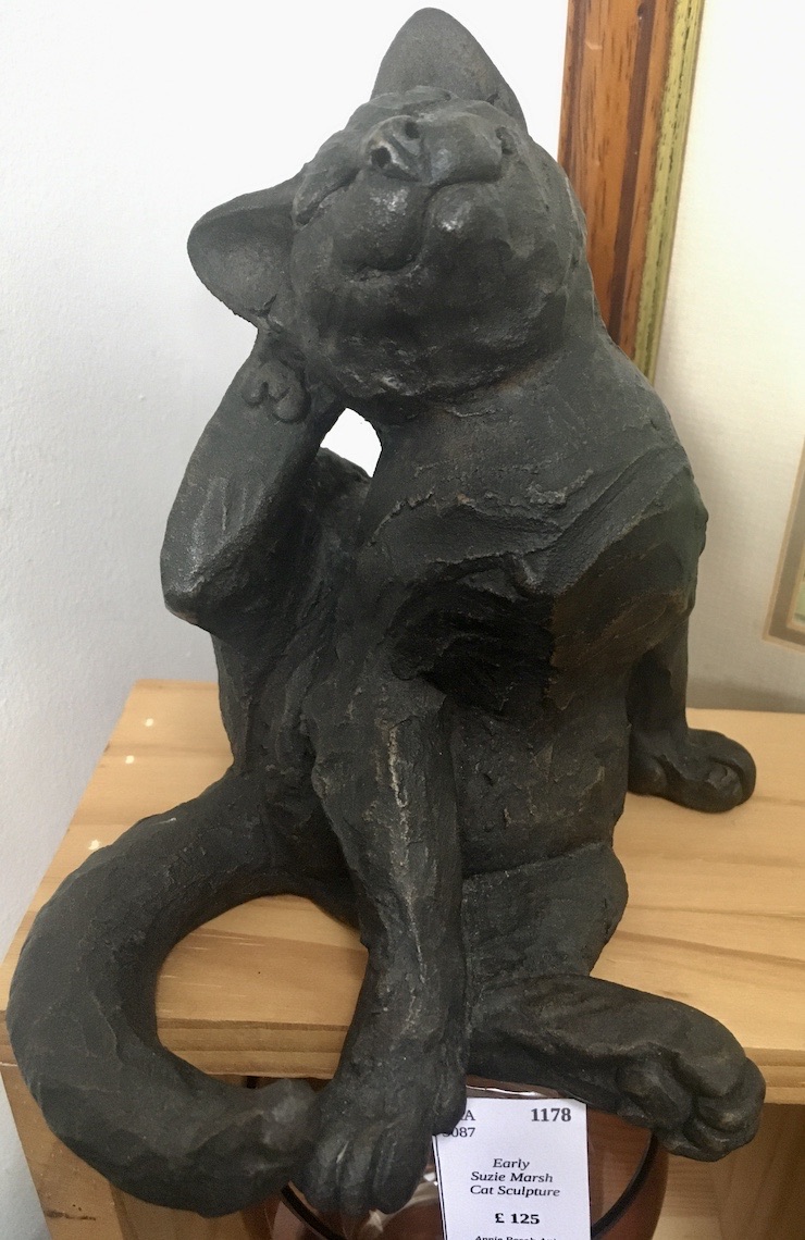 Susie Marsh Cat Sculpture
